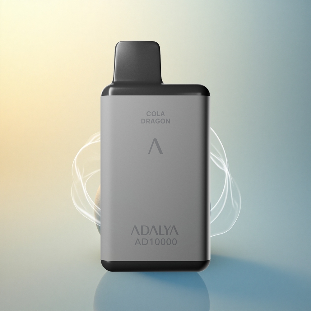 Adalya AD 10000 Puffs Κύανος Πάγος Ανοξείδωτος Τροφοδοσία