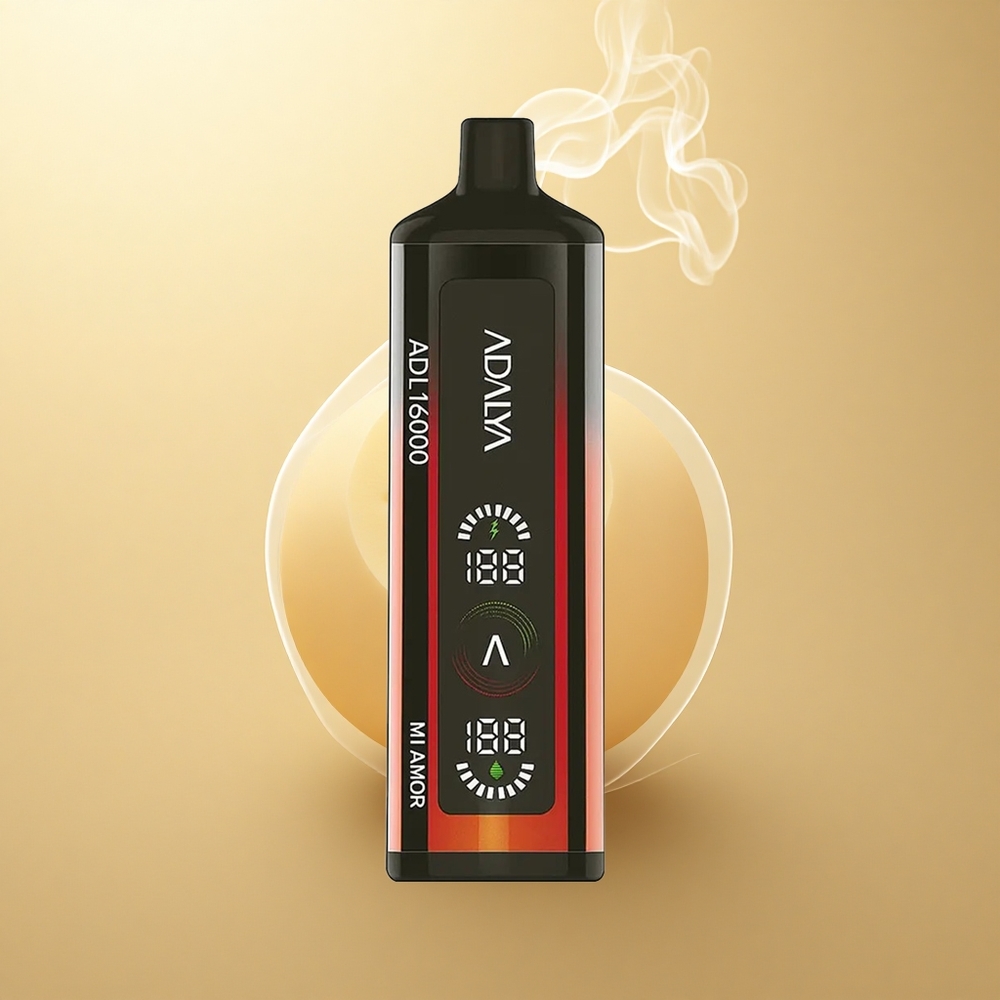 Adalya ADL 16000 PRO Puffs Αγάπη Μέταλλο Όραμα