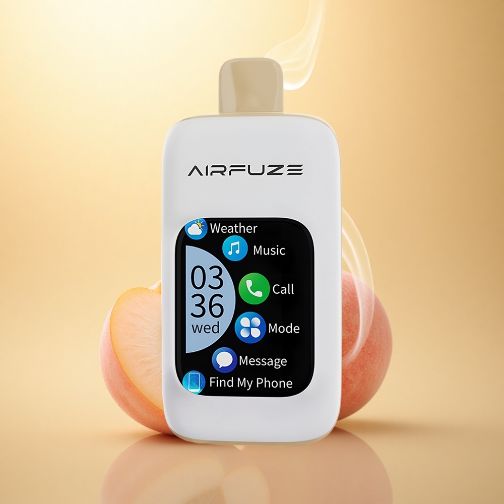 AirFuze Smart 30000 Puffs Χυμός Ροδάκινο 900mAh Τύπος-C