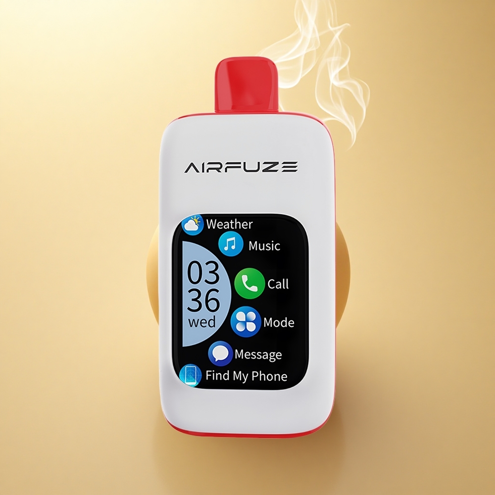 AirFuze Smart 30000 Puffs Τριπλή Μήλου Έξυπνο 900mAh Type-C