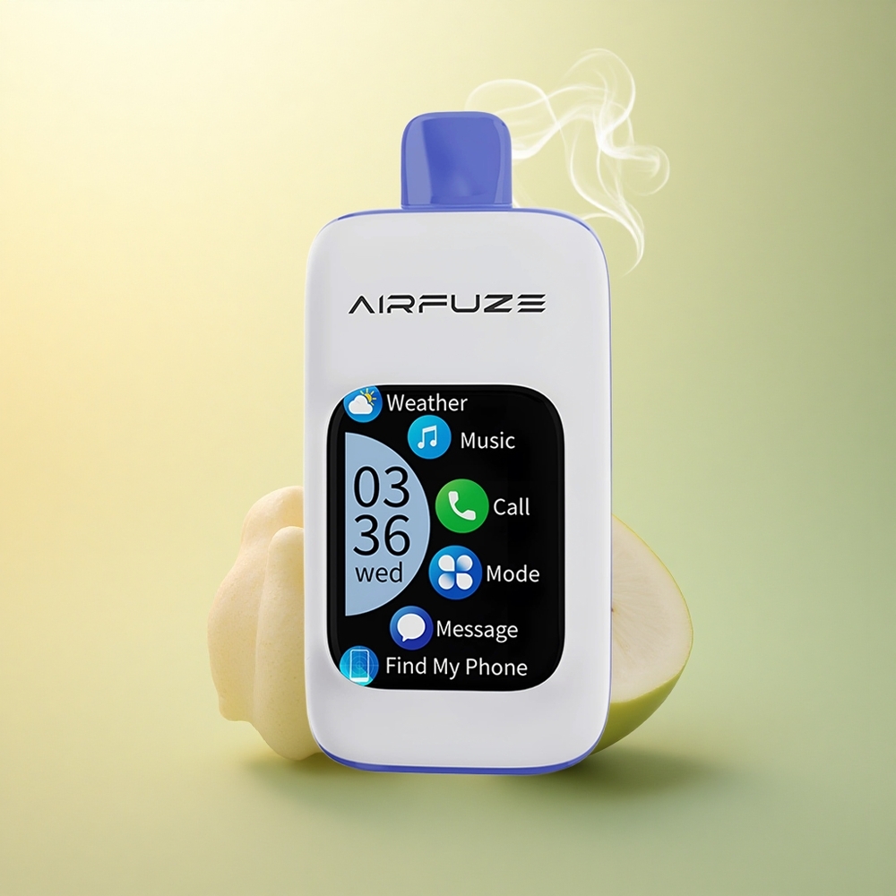 AirFuze Smart Pro 40000 Puffs Μίνθη Σοφός Τηλέφωνο Μουσική Τροφοδοσία