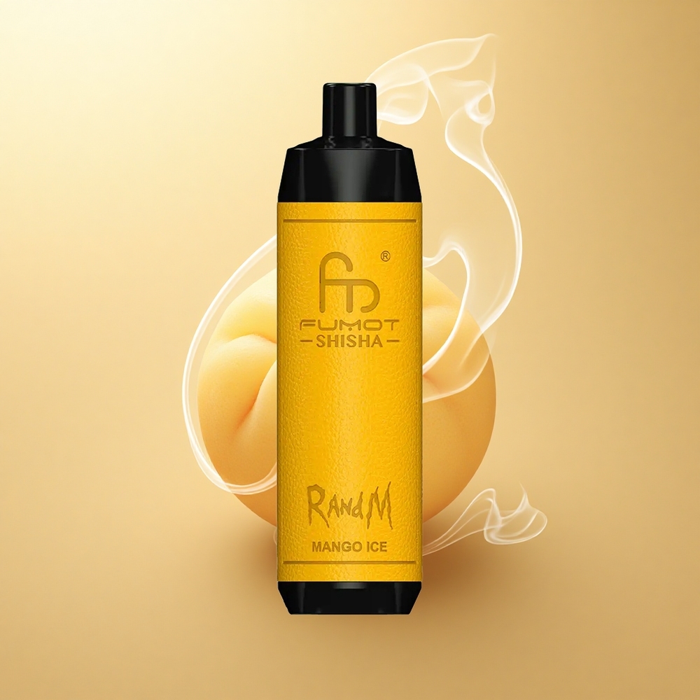 RandM Fumot Shisha 10000 Puffs Γλυκό Πάγο με Φως και 0.6Ω