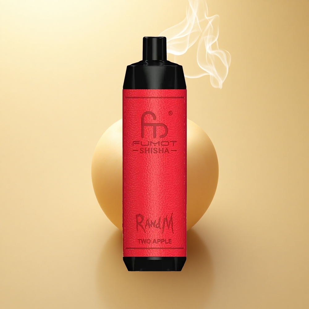 RandM Fumot Shisha 10000 Puffs Δύο Μήλα Φως Μητρώο Πλέγμα