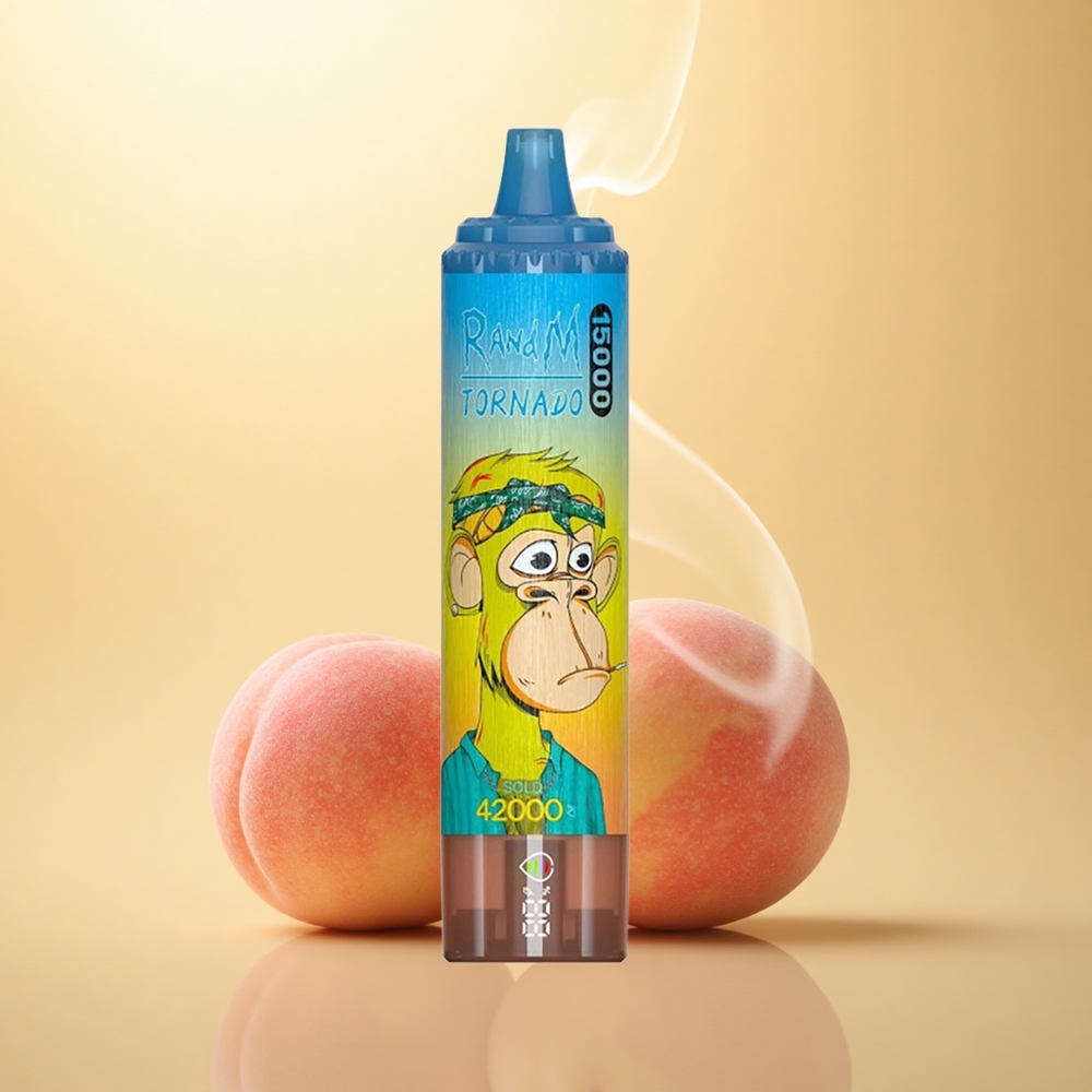 RandM Fumot Tornado 15000 Puffs Ροδάκινο Μάνγκο 0.9Ω Μέσ