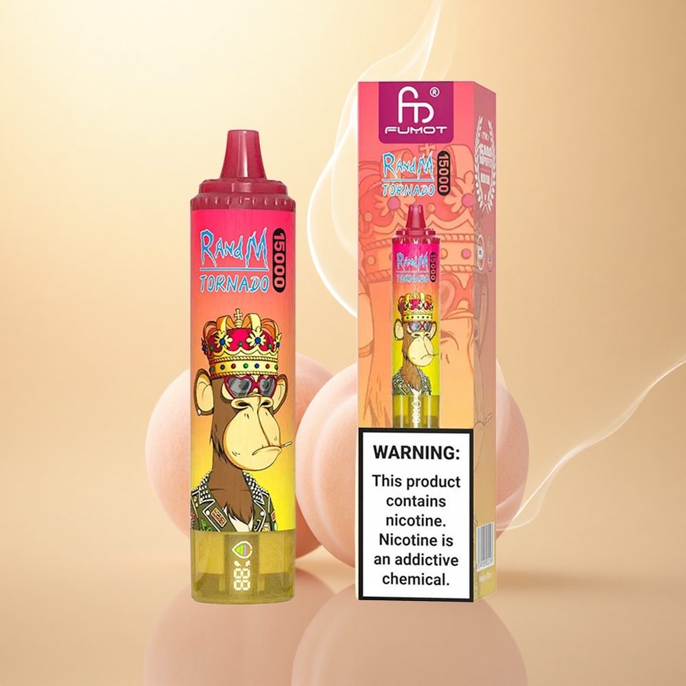RandM Fumot Tornado 15000 Puffs Περσικό Πάγος 25ml 0.9Ω