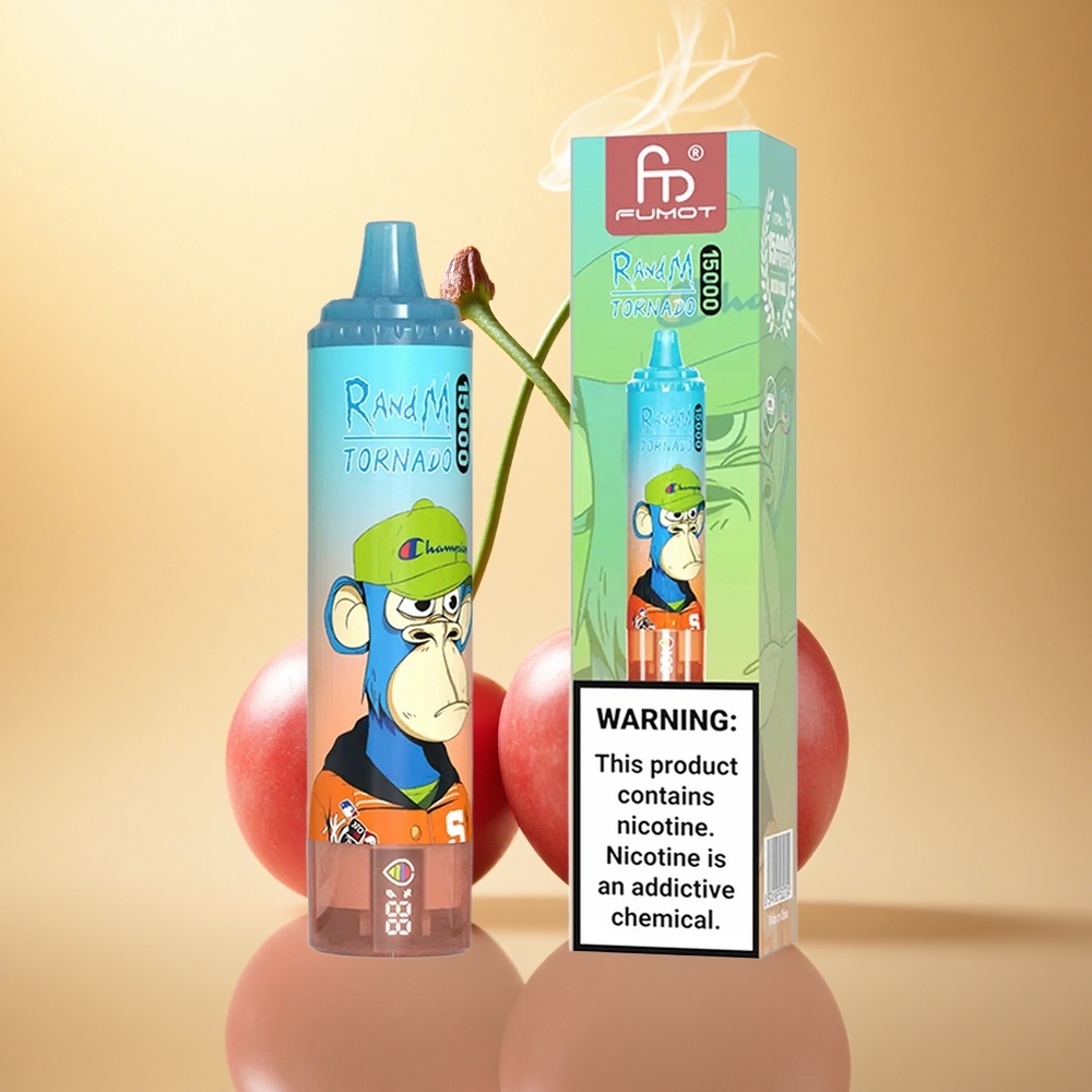 RandM Fumot Tornado 15000 Puffs Κερασόλα 25ml 0.9Ω