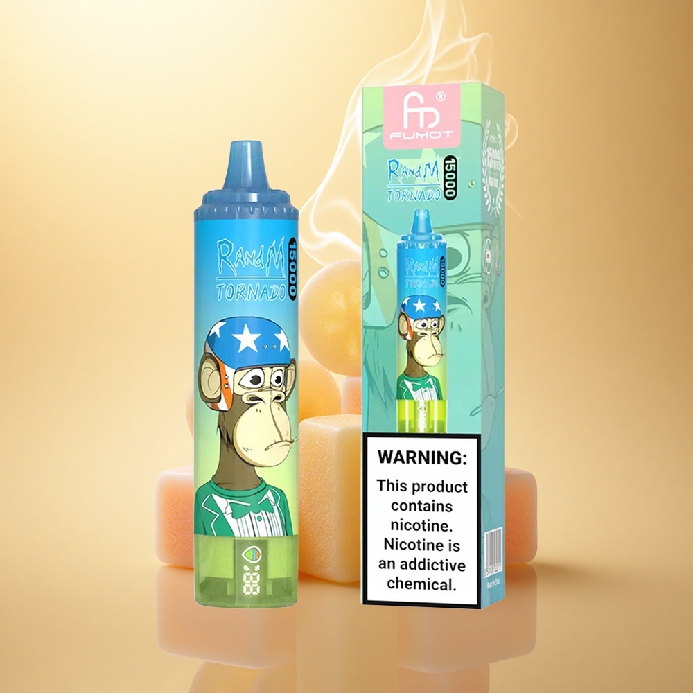 RandM Fumot Tornado 15000 Puffs Γλύκισμα Αρκούδα 25ml 850mAh 0.9Ω