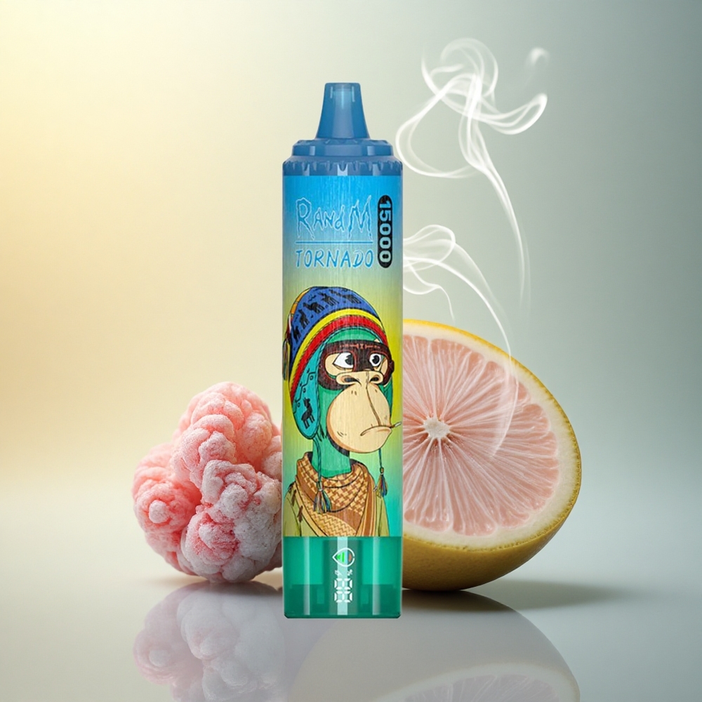 RandM Fumot Tornado 15000 Puffs Μπλε Ραζ Λεμονάδα 25ml 850mAh
