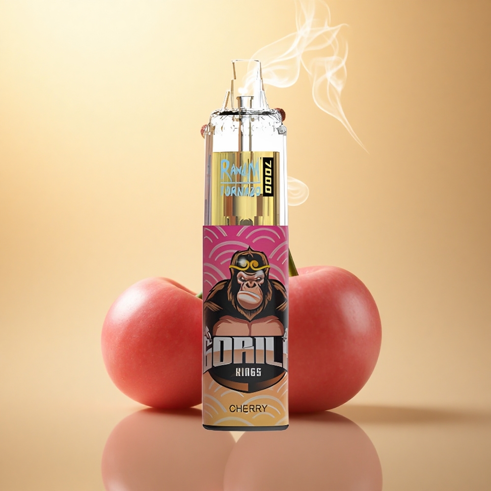 RandM Fumot Tornado 7000 Puffs Κεράσι Μεσ