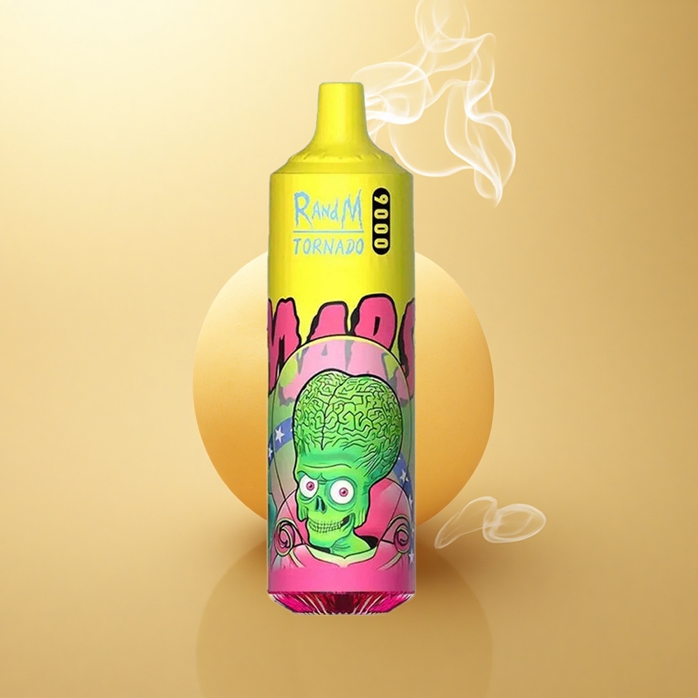 RandM Fumot Tornado 9000 Puffs Τριπλό Μάνγκο Μεσάν Συσκευή Ροής