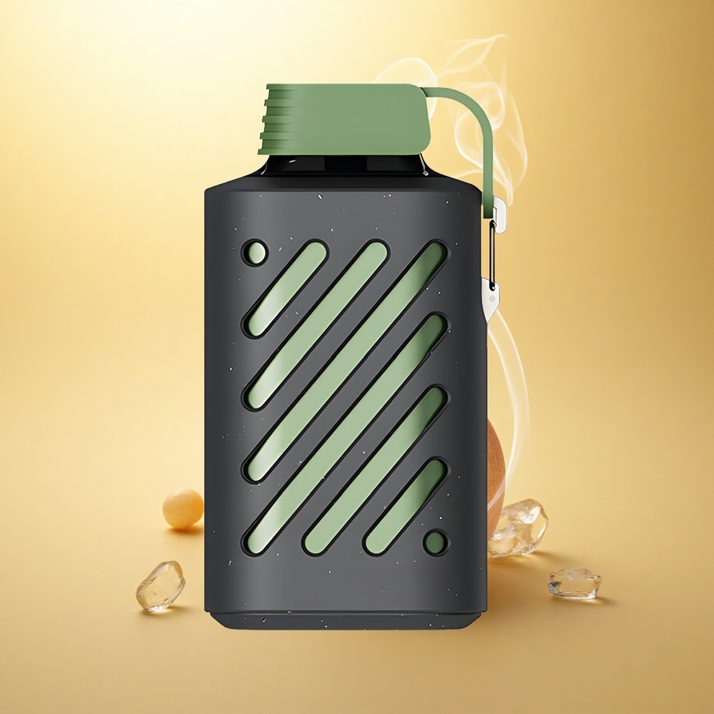 VOZOL GEAR 10000 Puffs Χαλασμένο Μήλο Πάγος 10000 Πνοές 20ml Υγρό