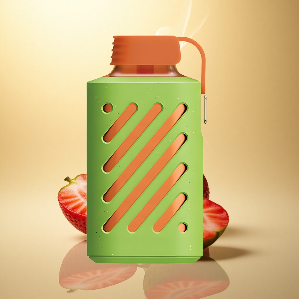 VOZOL GEAR 10000 Puffs Φράουλα Κιβί με VAMT Πλέγμα και 20ml Υγρό