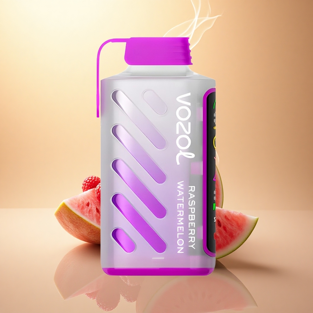 VOZOL Gear Power 20000 Puffs Φραμπουάζο Καρπούζι Διπλό Πλέγμα Οθόνη