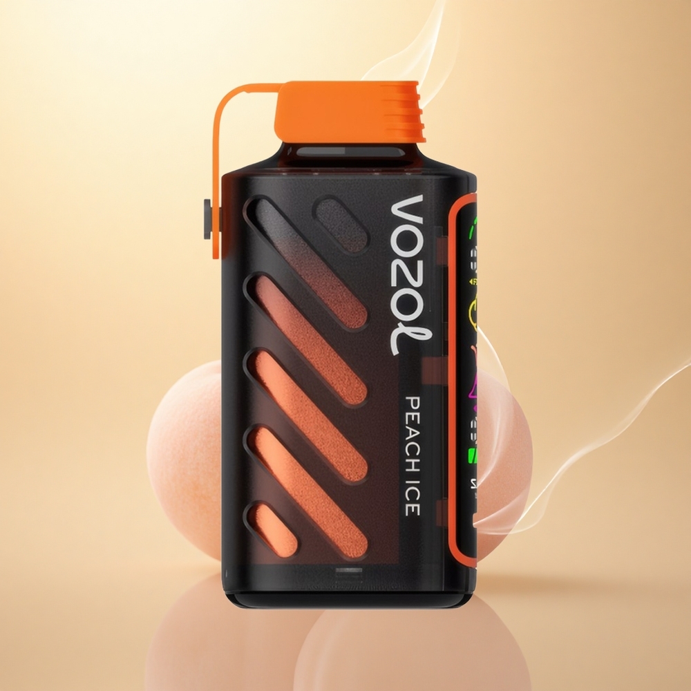 VOZOL Gear Power 20000 Puffs Ροδάκινο Πάγο με Dual Mesh Coil & 20mL