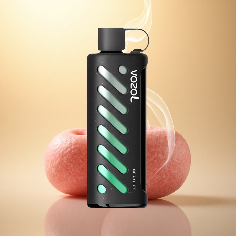 VOZOL Gear Shisha 25000 Puffs Μούρο Πάγος Διπλό Πλέγμα 5mg