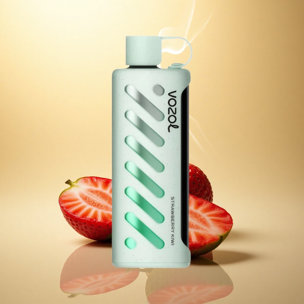 VOZOL Gear Shisha 25000 Puffs Φράουλα Κιβί με Διπλή Λειτουργία και 5mg/ml Νικοτίνη