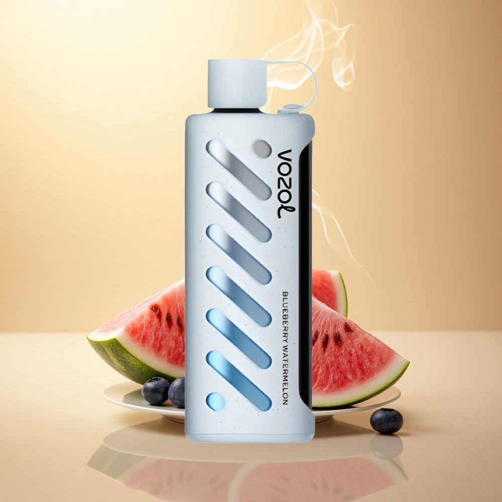 VOZOL Gear Shisha 25000 Puffs Μπλε Βατόμουρο Καρπούζι με Διπλό Πλέγμα και 5mg/ml Νικοτίνη