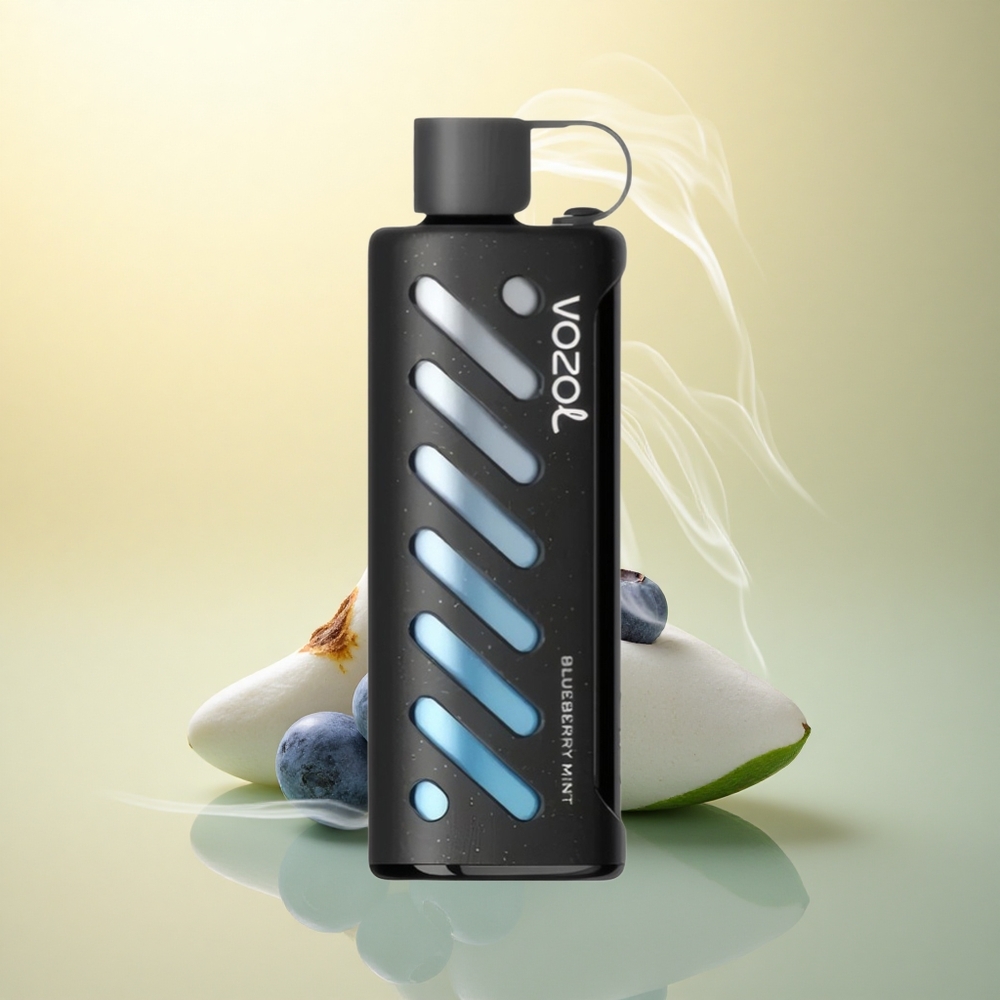 VOZOL Gear Shisha 25000 Puffs Μεντατζού του Μύρτιλλου με Διπλή Δίχτυωση και 5mg/ml Νικοτίνη