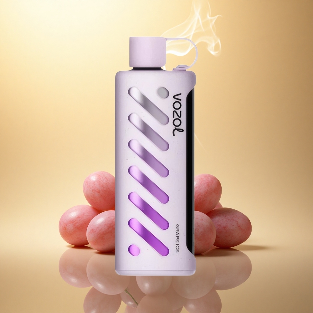 VOZOL Gear Shisha 25000 Puffs Σταφύλι Πάγος Διπλό Πλέγμα