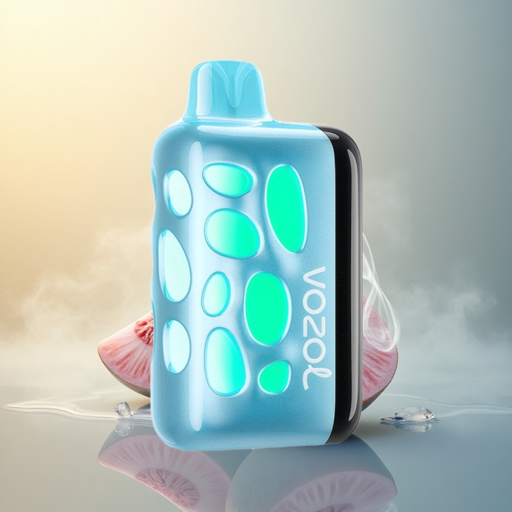 VOZOL RAVE 40000 Puffs Μπλε Ραζ Γαλαξίας Φωτεινό Ρυθμό