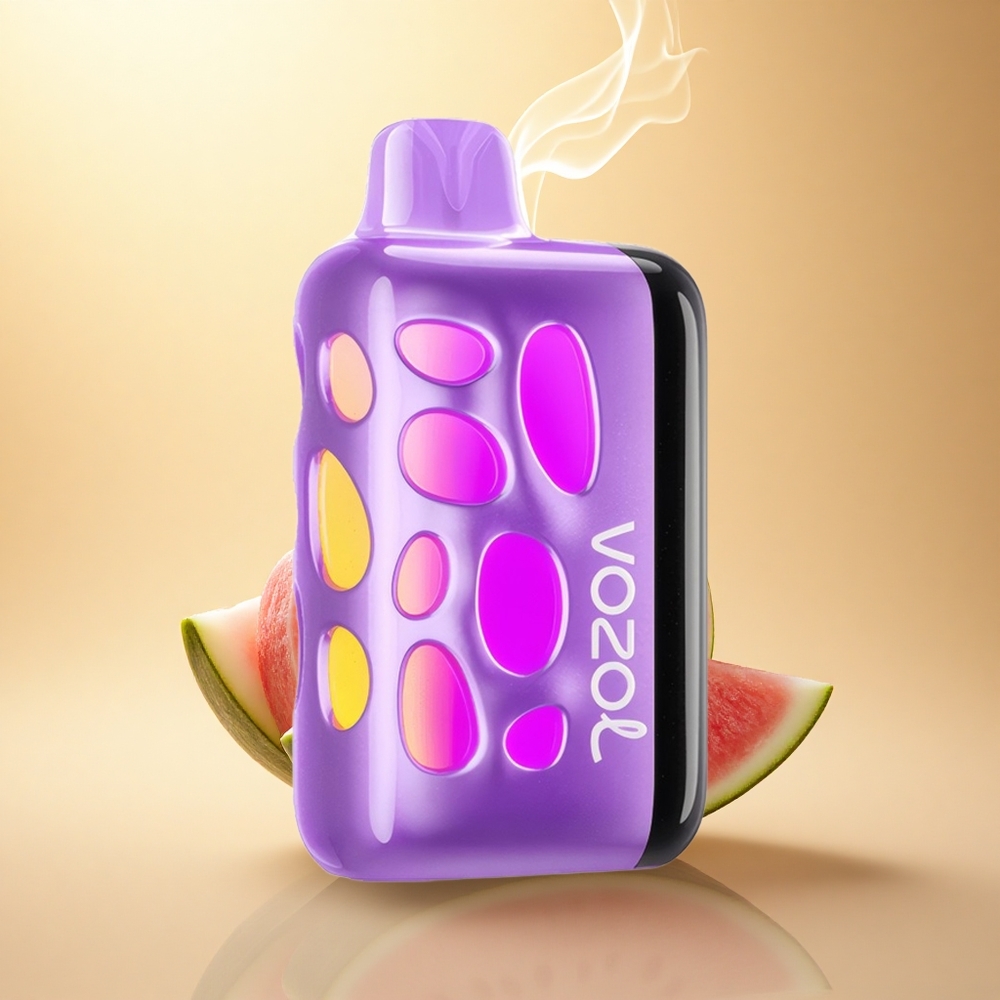 VOZOL RAVE 40000 Puffs Καρπούζι Ραζ Εορταστικός Φωτεινός Ρυθμός