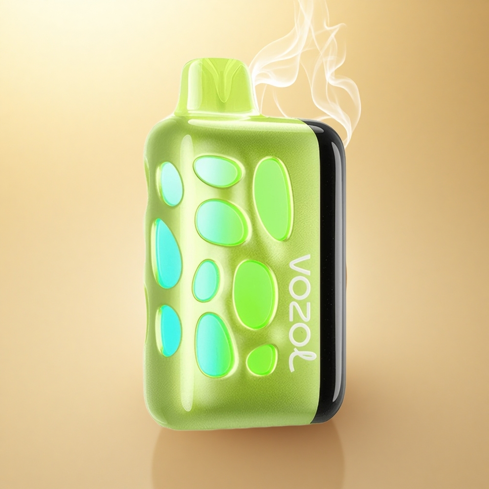 VOZOL RAVE 40000 Puffs Διπλό Μήλο Φωτεινή Αναλαμπή Ρυθμός