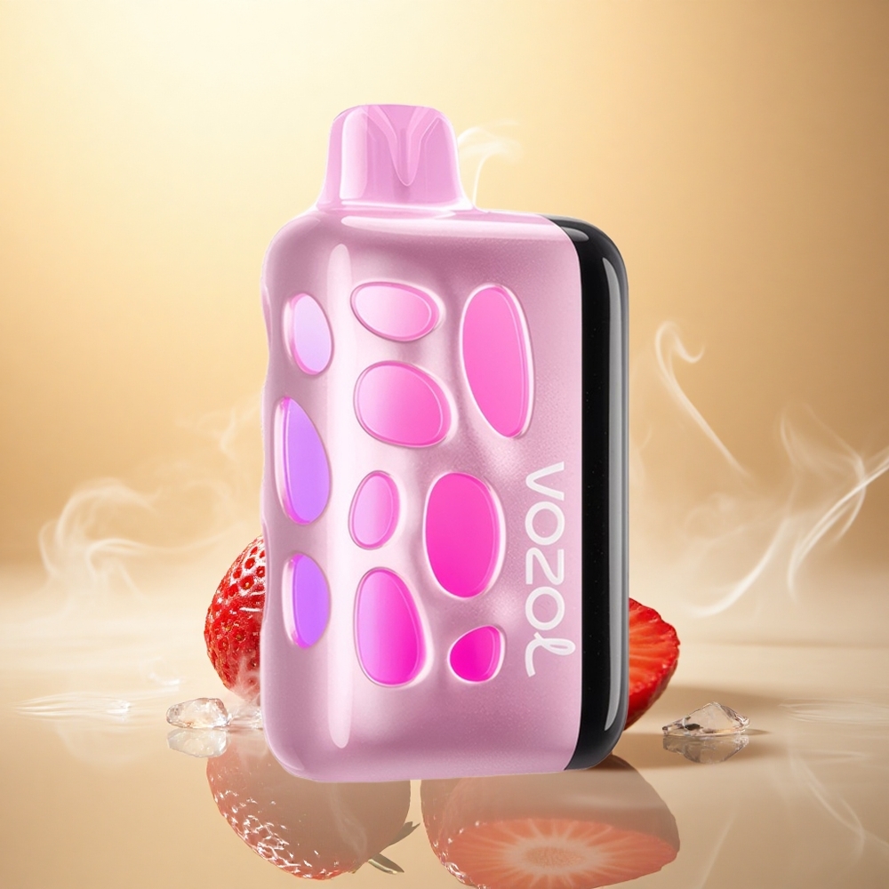 VOZOL RAVE 40000 Puffs Φράουλα Πάγος Αστραπή Χρέωση