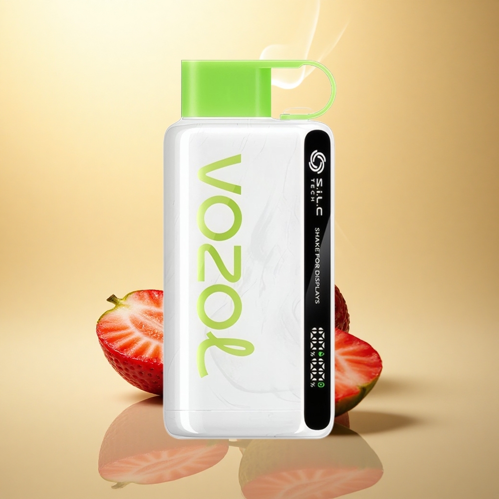 VOZOL STAR 9000/12000 Puffs Φράουλα Ακτινίδιο Σεισμός Τεχνολογία Ανακύκλωση