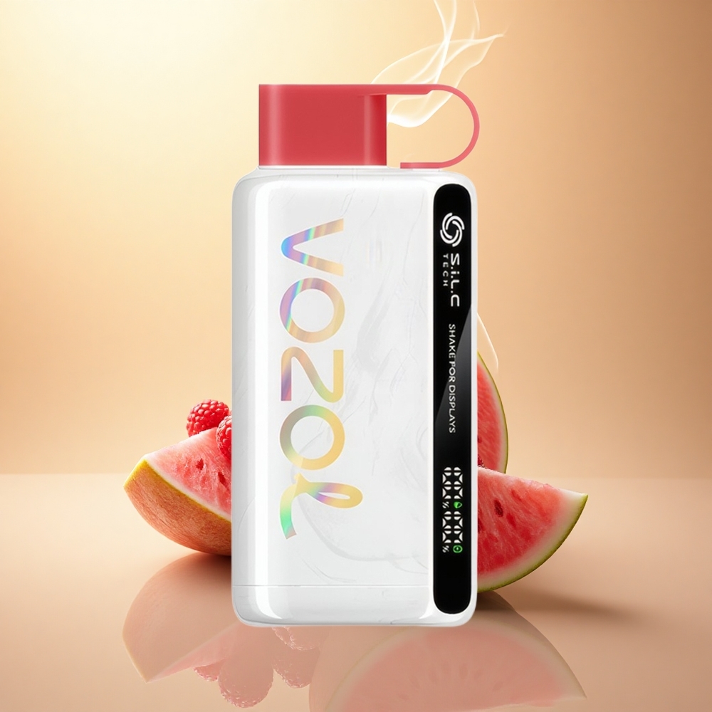 VOZOL STAR 9000/12000 Puffs Φράουλα Καρπούζι Σεισμός Τεχνολογία