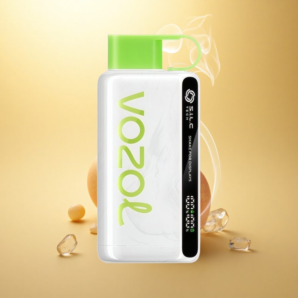 VOZOL STAR 9000/12000 Puffs Ξινή Μήλο Πάγος με Ανακυκλωμένο Πλαστικό