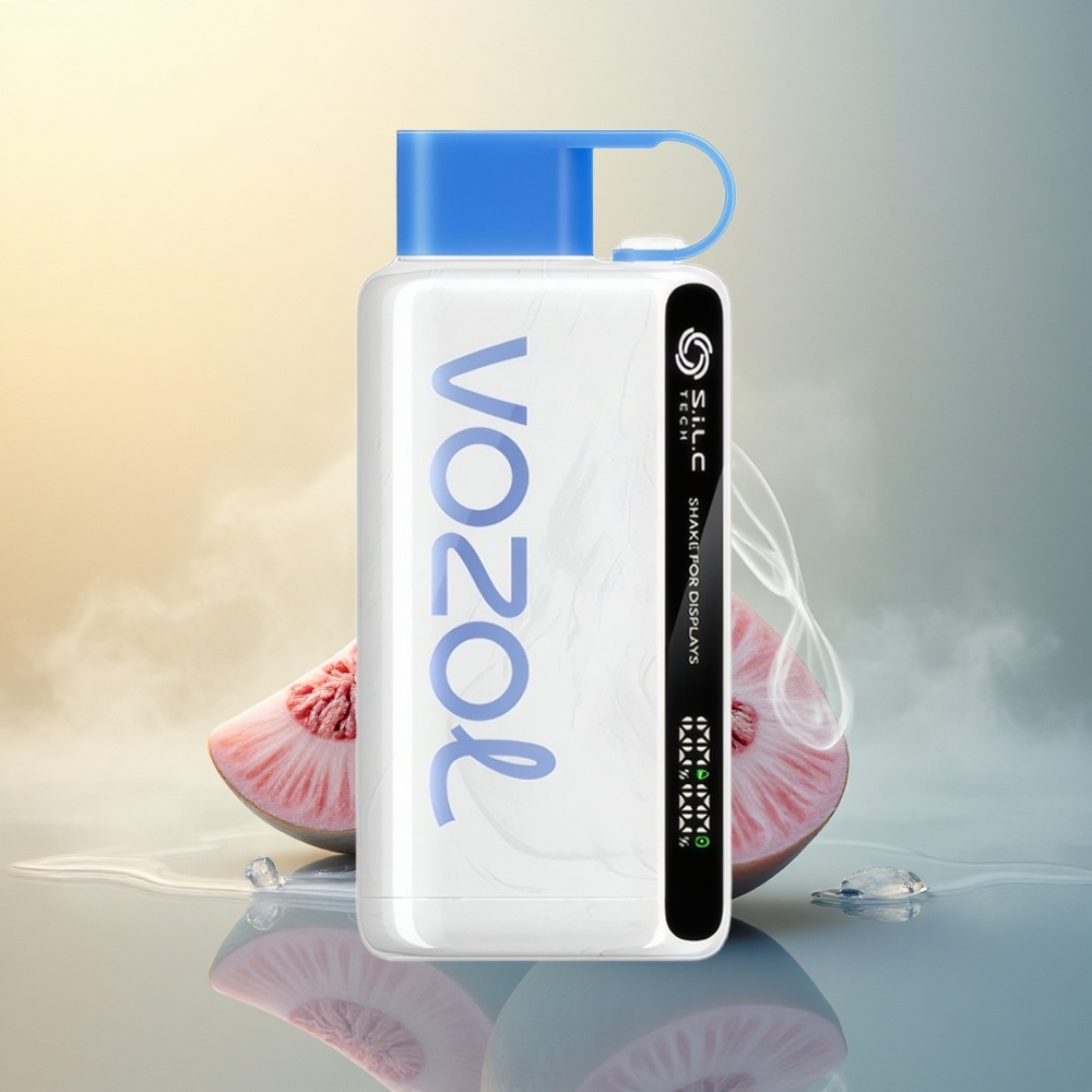 VOZOL STAR 9000/12000 Puffs Μπλε Ραζ Γκλέις Αντανακλαστική Φόρτιση Ανακύκλωση