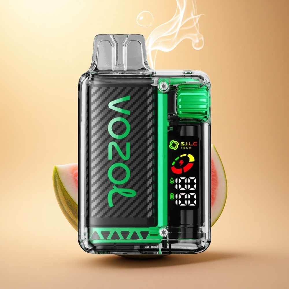 VOZOL Vista 20000 Puffs Καρπούζι Φούσκα Τσίχλα Οθόνη OLED & MCU