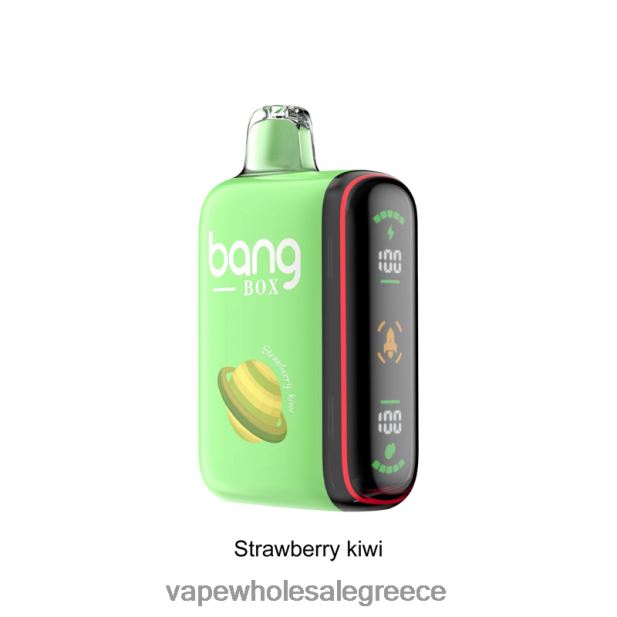 Bang Box Έξυπνη οθόνη ισχύος 9000-18000 ρουφηξιών ακτινίδιο φράουλα 4848R027 - Ηλεκτρονικό Τσιγάρο Θεσσαλονίκη