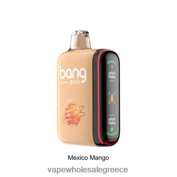 Bang Box Έξυπνη οθόνη ισχύος 9000-18000 ρουφηξιών μεξικάνικο μάνγκο 4848R031 - Ηλεκτρονικο Τσιγαρο Χωρισ Πισσα Και Νικοτινη