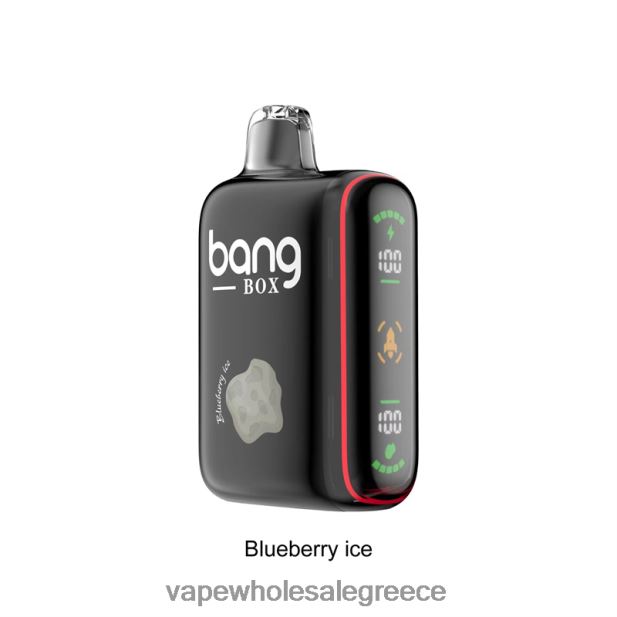 Bang Box Έξυπνη οθόνη ισχύος 9000-18000 ρουφηξιών πάγος βατόμουρου 4848R032 - Ηλεκτρονικο Τσιγαρο Μιασ Χρησησ Περιπτερα
