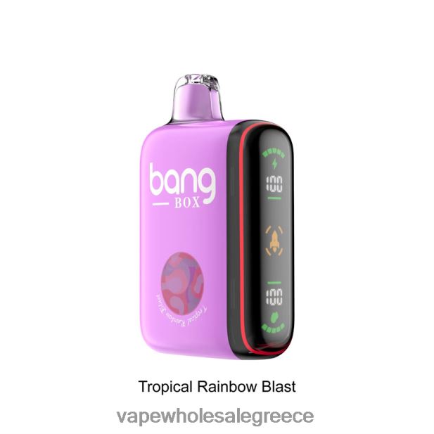 Bang Box Έξυπνη οθόνη ισχύος 9000-18000 ρουφηξιών έκρηξη τροπικού ουράνιου τόξου 4848R036 - Ηλεκτρονικο Τσιγαρο Με Φιλτρο
