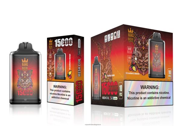 Bang Box s1-15000 ρουφηξιές μάνγκο φράουλα 4848R0101 - Ηλεκτρονικο Τσιγαρο Στυλο