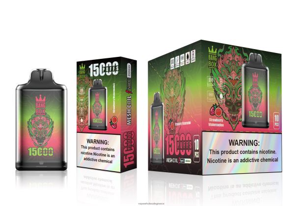 Bang Box s1-15000 ρουφηξιές καρπούζι φράουλα 4848R0103 - Ηλεκτρονικο Τσιγαρο Τιμεσ