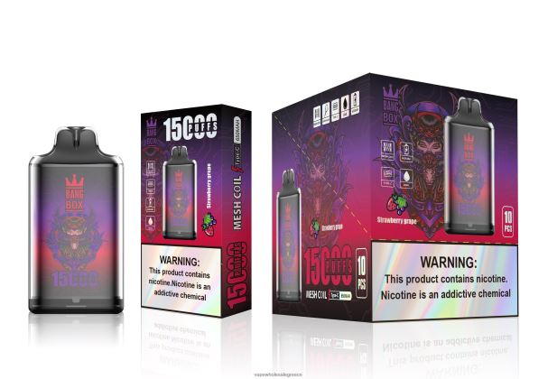 Bang Box s1-15000 ρουφηξιές σταφύλι φράουλα 4848R0111 - Ηλεκτρονικο Τσιγαρο Στυλο
